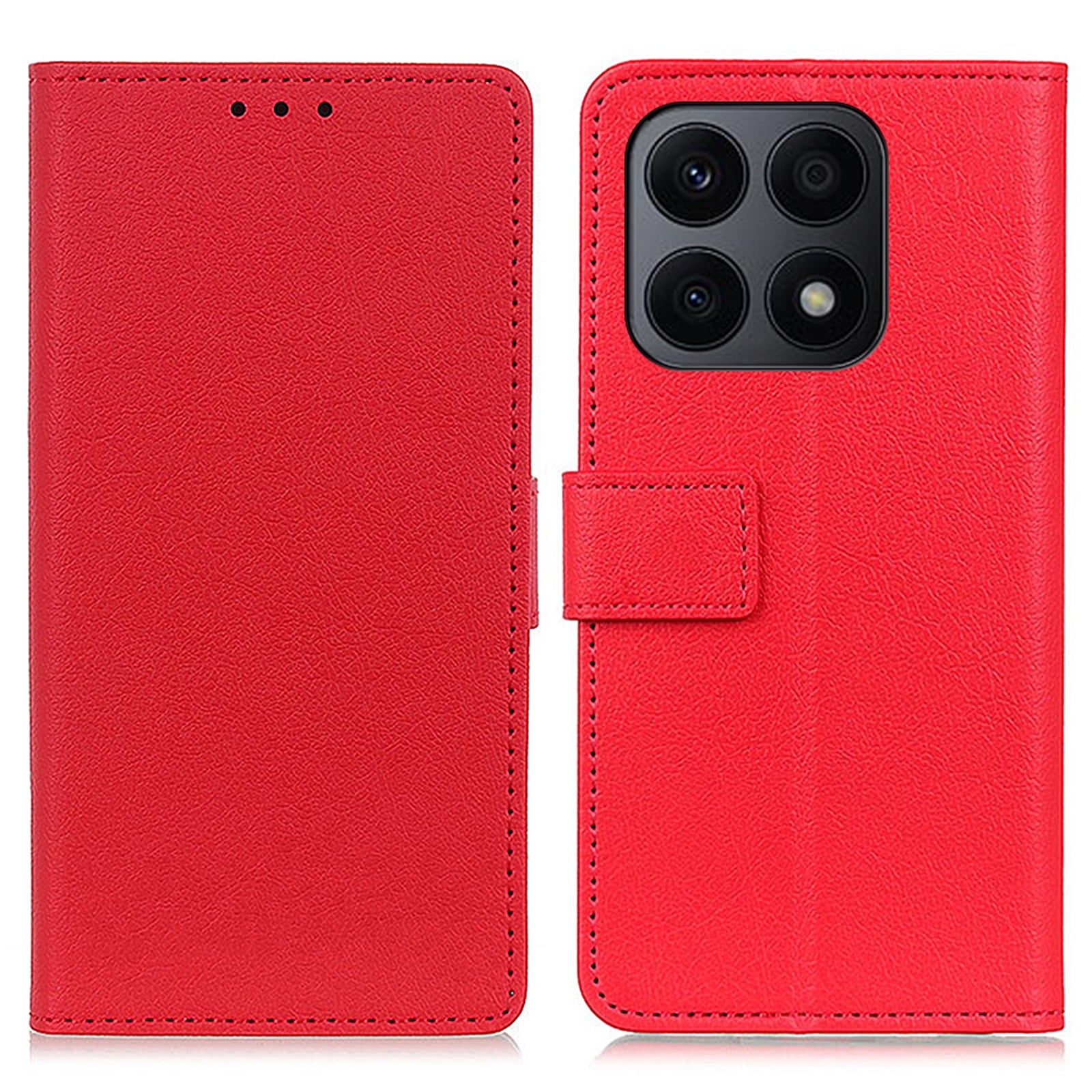 PU Leather Mobile Phone Case For Honor X8a 4G Magnetic Flip Holster Stand Wallet Cover PU Leather Mobile Phone Case For Honor X8a 4G Magnetic Flip Holster Stand Wallet Cover